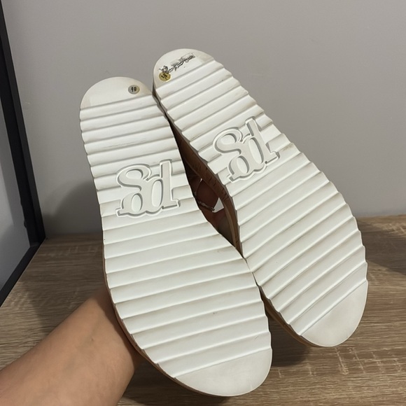 Paul green Taupe Knotted Sandals with Ankle Strap size 8.5 - Picture 6 of 10